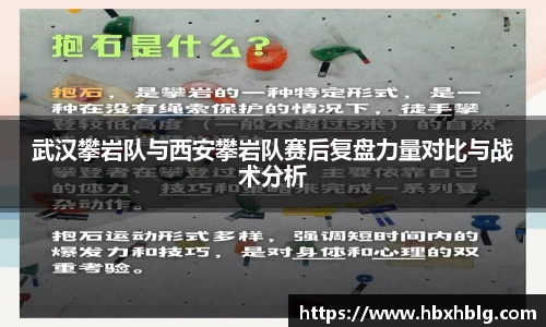 武汉攀岩队与西安攀岩队赛后复盘力量对比与战术分析